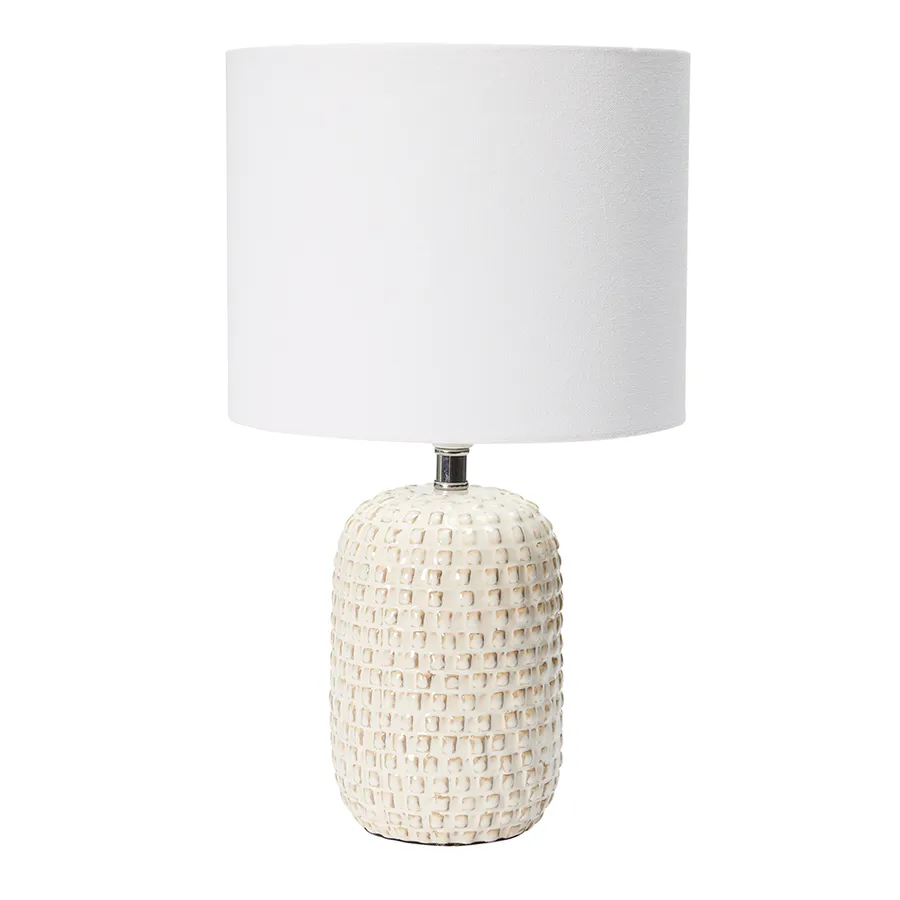 Archer Table Lamp White