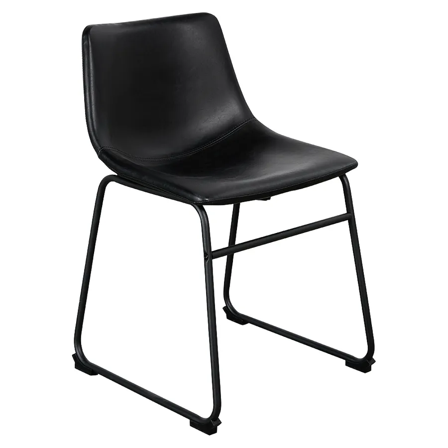Montana Saddle Dining Chair Black