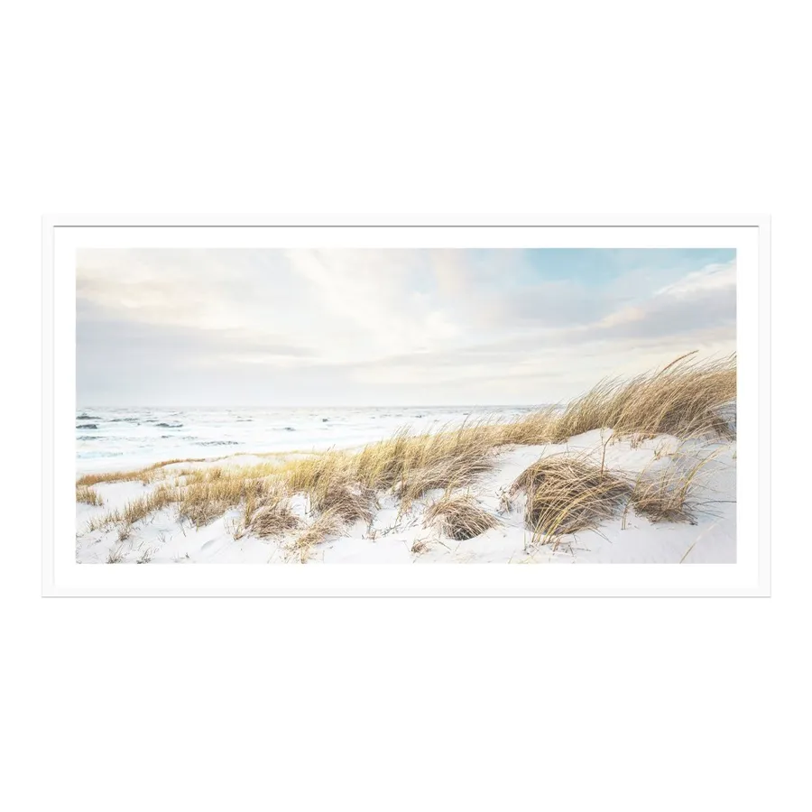 Morning Dunes Framed Print - 150cm x 76cm
