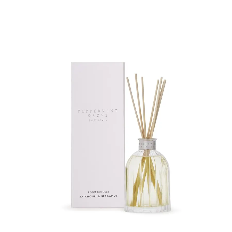 Peppermint Grove Room Diffusers Patchouli & Bergamot - 100ml