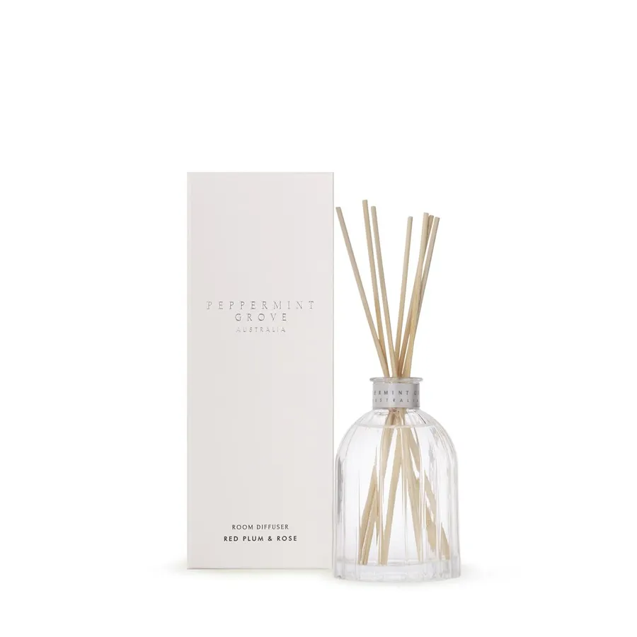 Peppermint Grove Room Diffusers Red Plum & Rose - 100ml