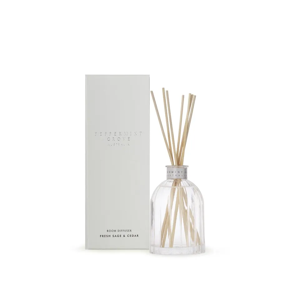Peppermint Grove Room Diffusers Fresh Sage & Cedar - 100ml