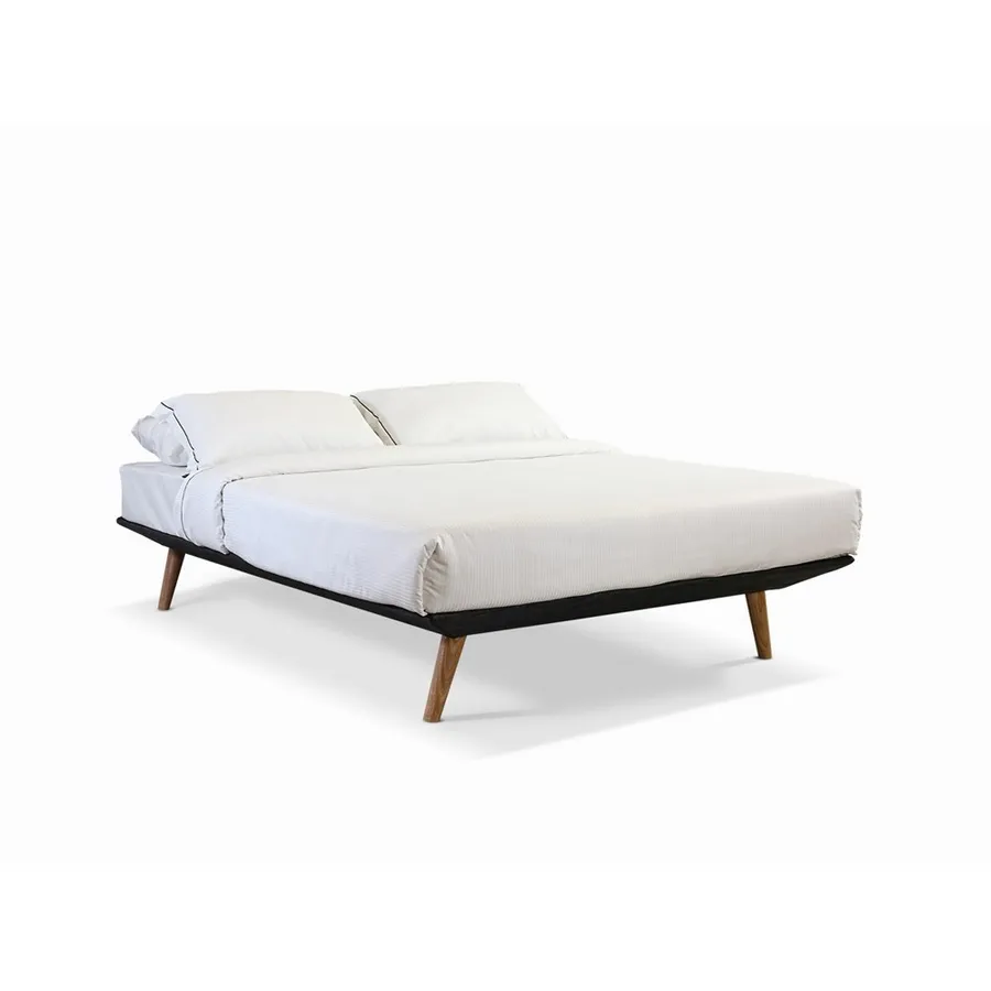 Oslo Bed Base Charcoal