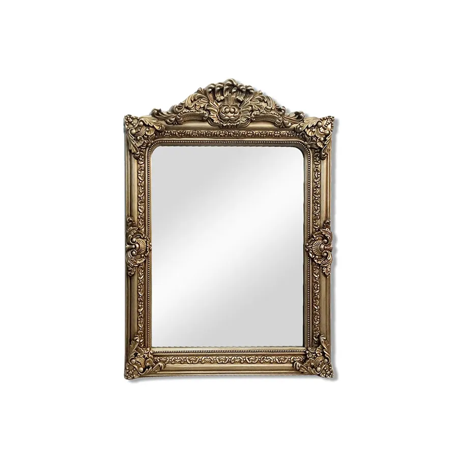 Liza Wall Mirror Antique Gold 90cm x 120cm
