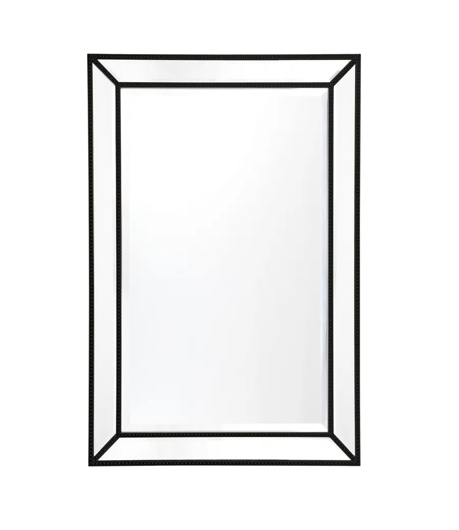 Zanthia Black Medium Wall Mirror 61cm x 92cm