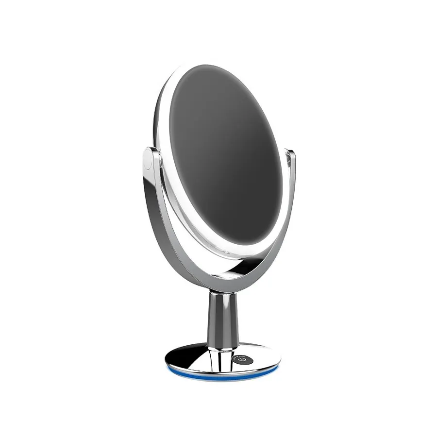 Lumiere 5x Magnifying Makeup Mirror with LED - Chrome or White 23cm White