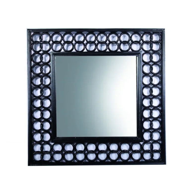 Mexico Wall Mirror in Black, White, and Pewter - 2 sizes available Pewter 1400mm x 600mm
