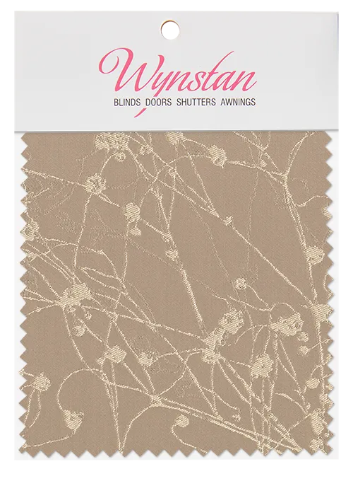Wynstan Fabric Swatch  - Collina Champagne Fizz