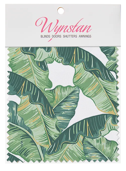 Wynstan Fabric Swatch - Palm Leaf