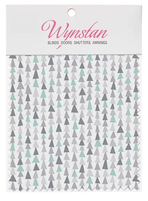 Wynstan Fabric Swatch - Topsy Peppermint
