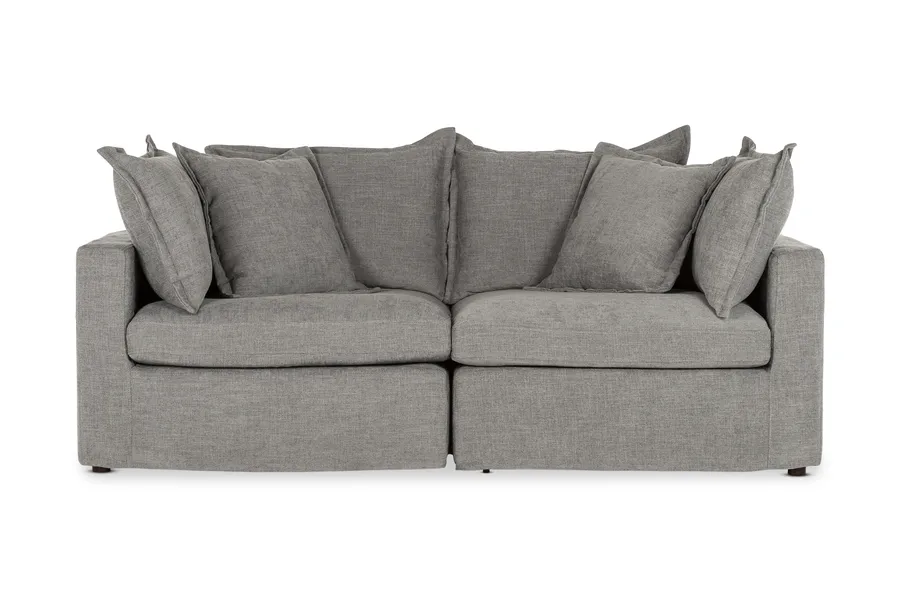 Haven Coastal 3 Seat Sofa, Dark Grey, by Lounge Lovers