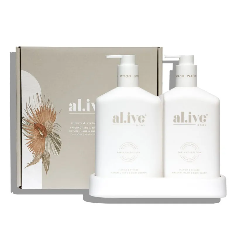 Wash & Lotion Duo   Tray - Mango & Lychee