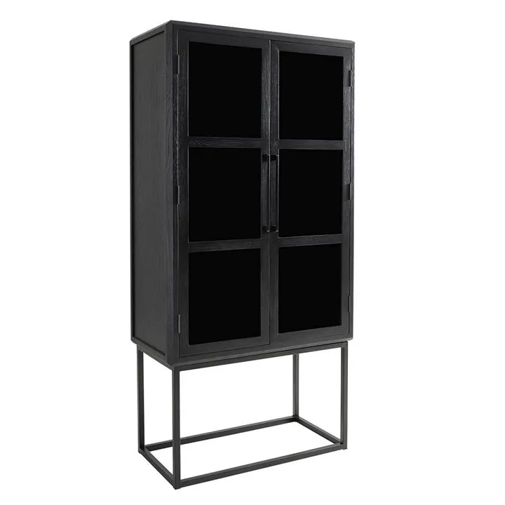 Ana Timber Cabinet - Black by Interior Secrets - AfterPay Available