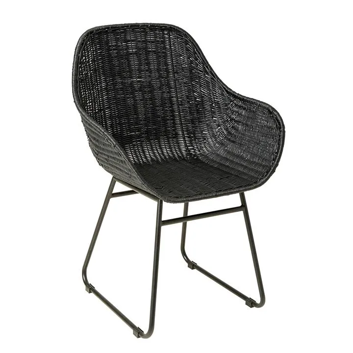 Cove Outdoor Dining Chair - Black by Interior Secrets - AfterPay Available
