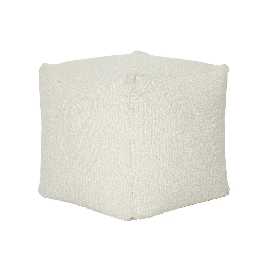 Arlette Boucle Pouf  - 45cm x 45cm x 45cm