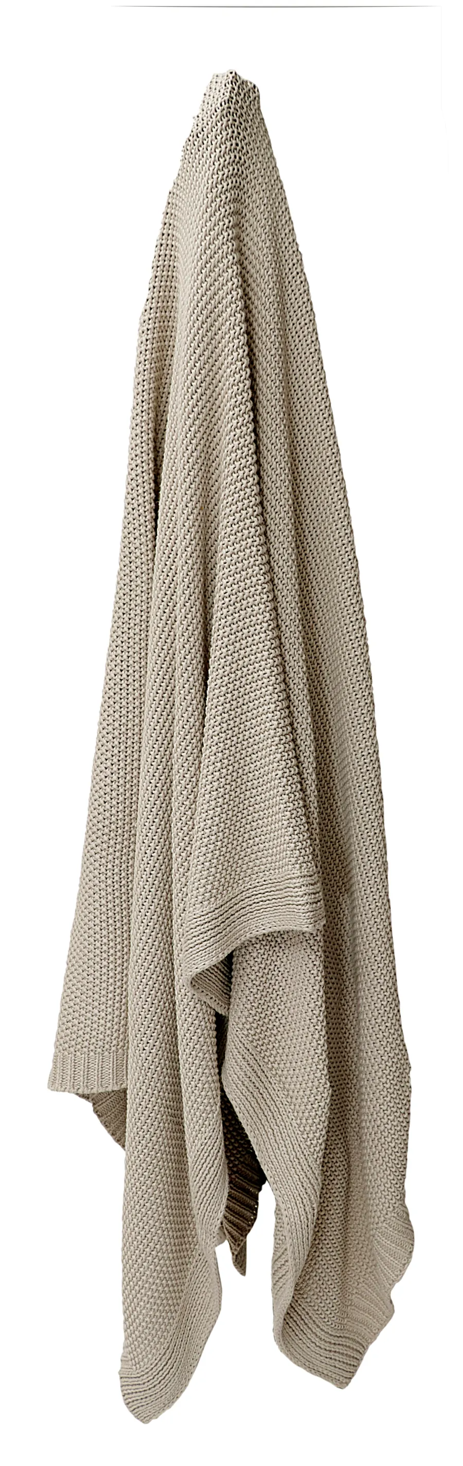 Cotswold Knitted Throw Pebble - 170cm x 130cm