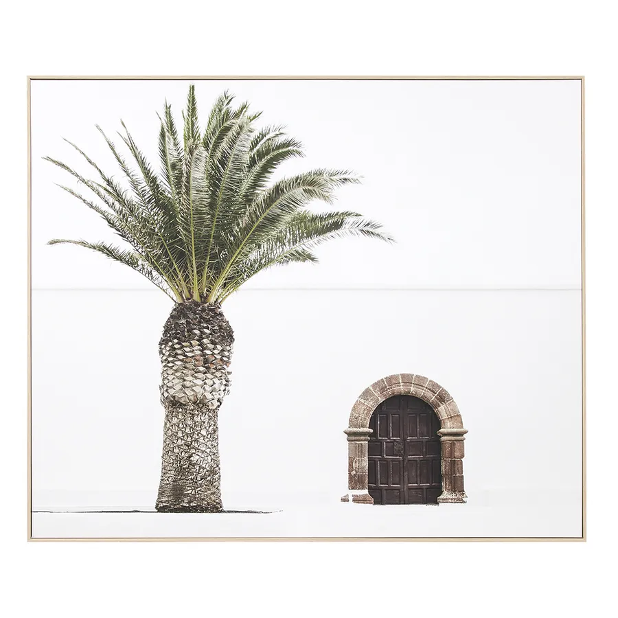 Vacation Vista Framed Canvas  - 120cm x 100cm