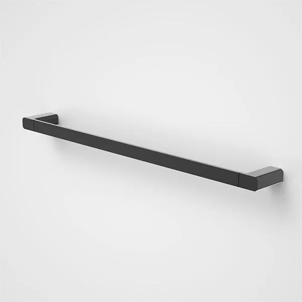 Caroma Luna Single Towel Rail Black
