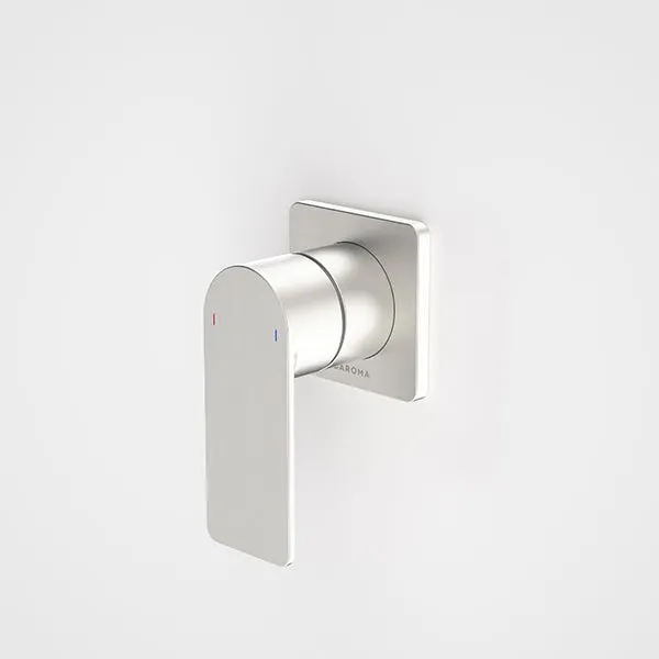 Caroma Urbane II Bath/Shower Mixer Square Brushed Nickel