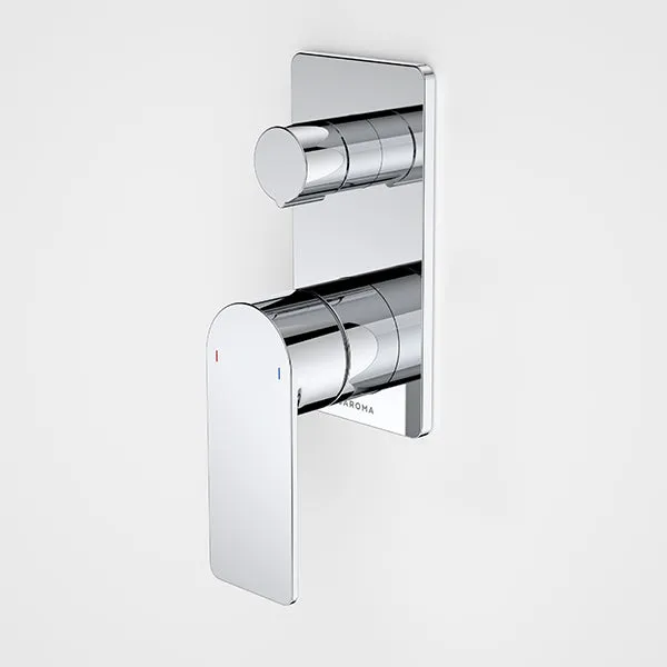 Caroma Urbane II Bath/Shower Mixer with Diverter Rectangle Chrome