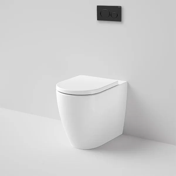Caroma Urbane II Cleanflush Wall Faced Toilet with Geberit Sigma In-Wall Cistern