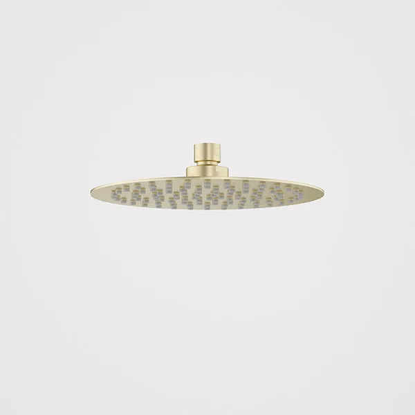 Caroma Urbane II Round Rain Shower Head 200mm Brushed Brass