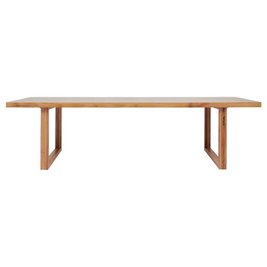 Fraser Dining Table 270cm in Australian Wormy Chestnut