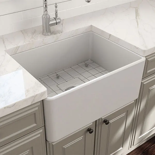 Turner Hastings Novi 61 x 46 Universal Flat or Ribbed Fireclay Butler Sink
