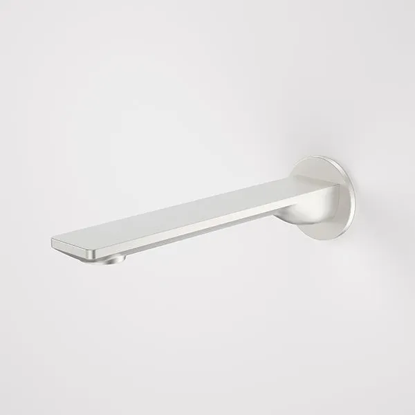 Caroma Urbane II Round 220mm Basin/Bath Outlet Brushed Nickel