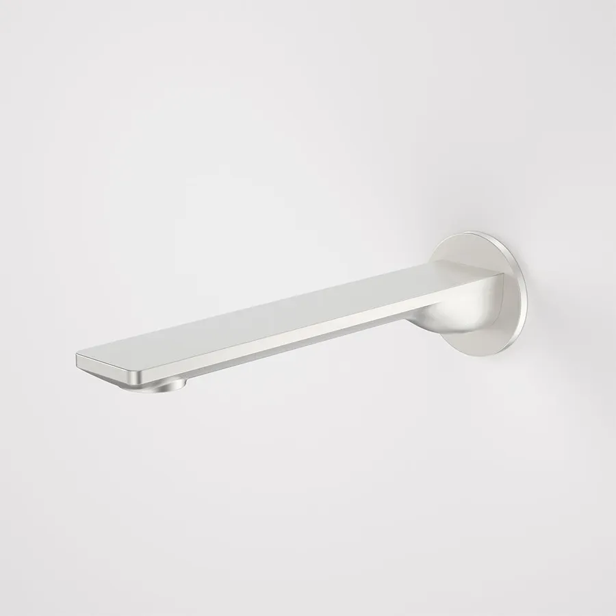 Caroma Urbane II Square 220mm Basin/Bath Outlet Brushed Nickel