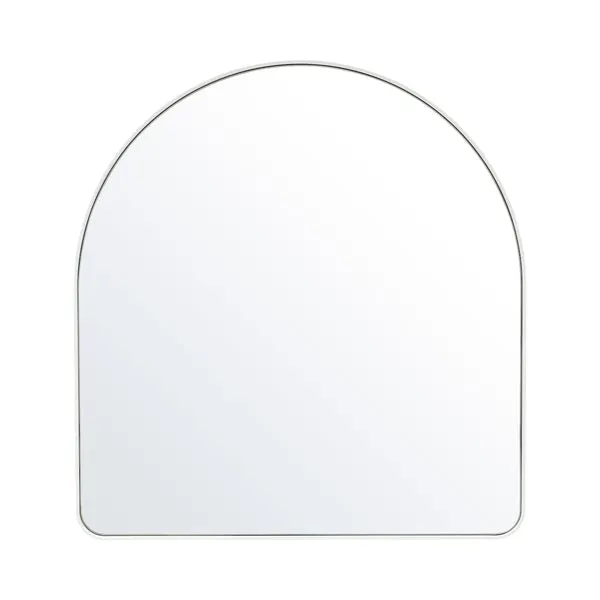 Studio Wall Arch Mirror, White