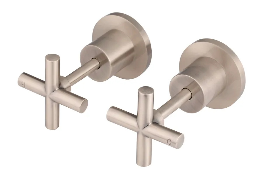 Meir | Round Jumper Valve Wall Top Assembly Taps