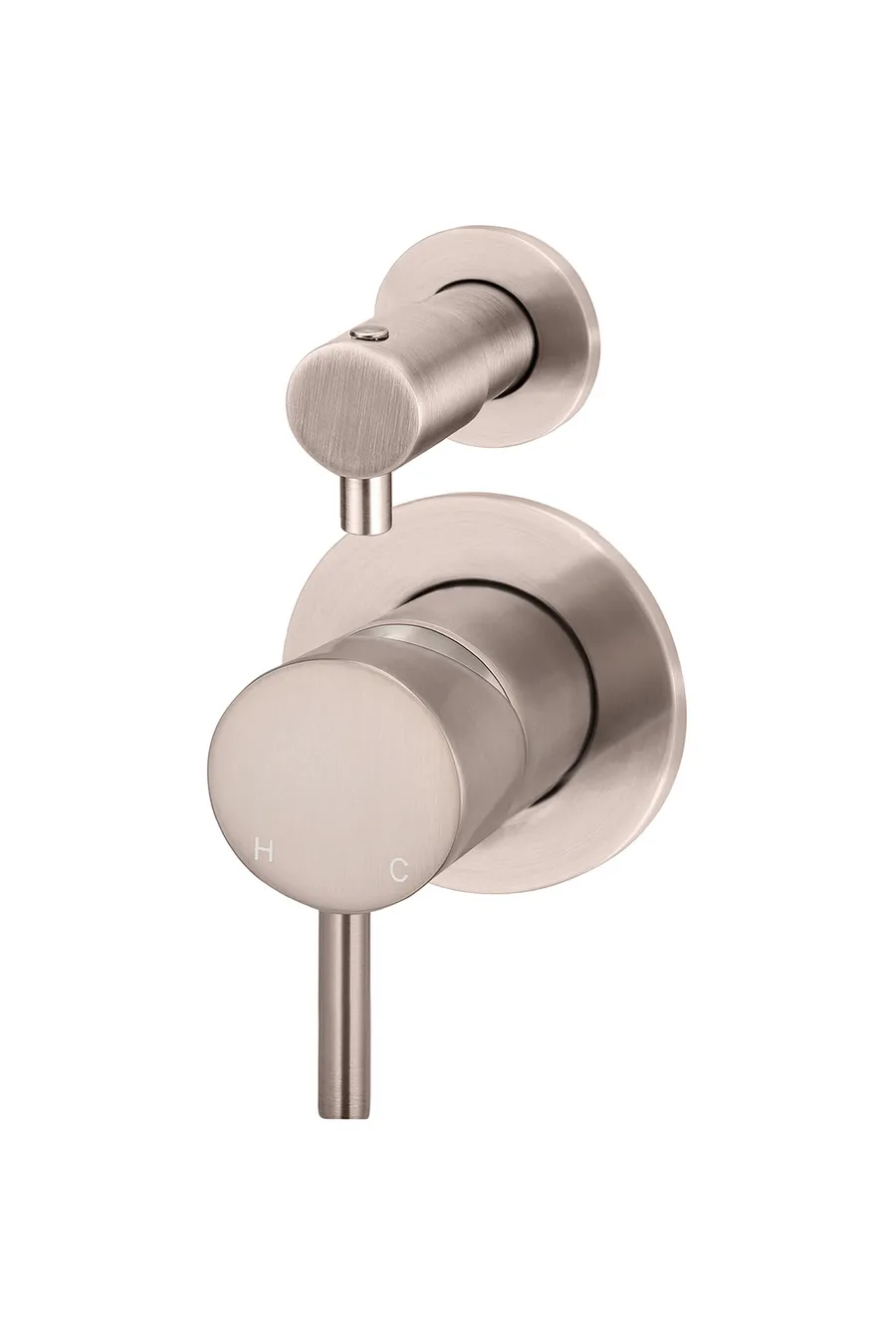 Meir | Champagne Round Diverter Mixer