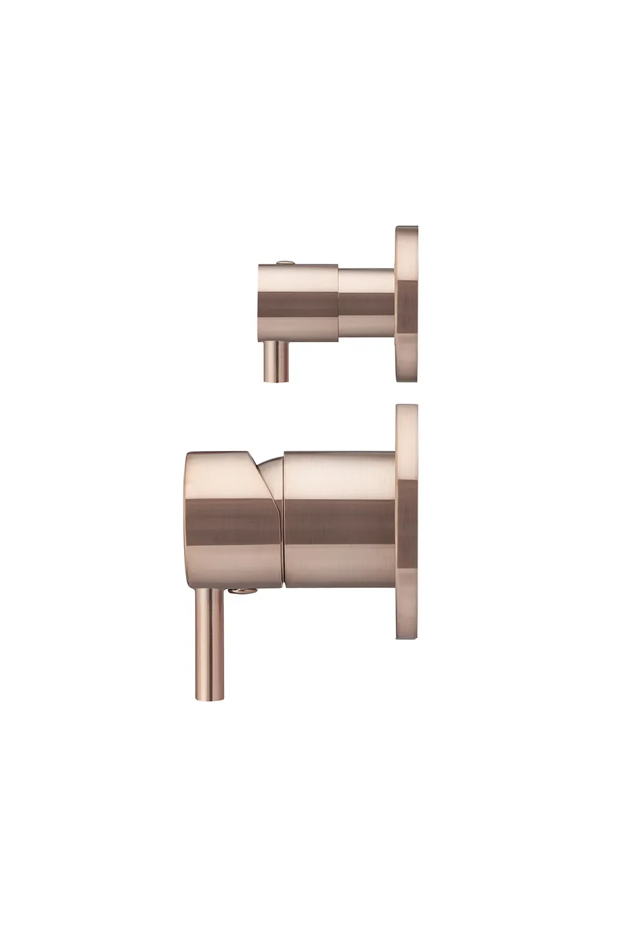 Meir | Champagne Round Diverter Mixer