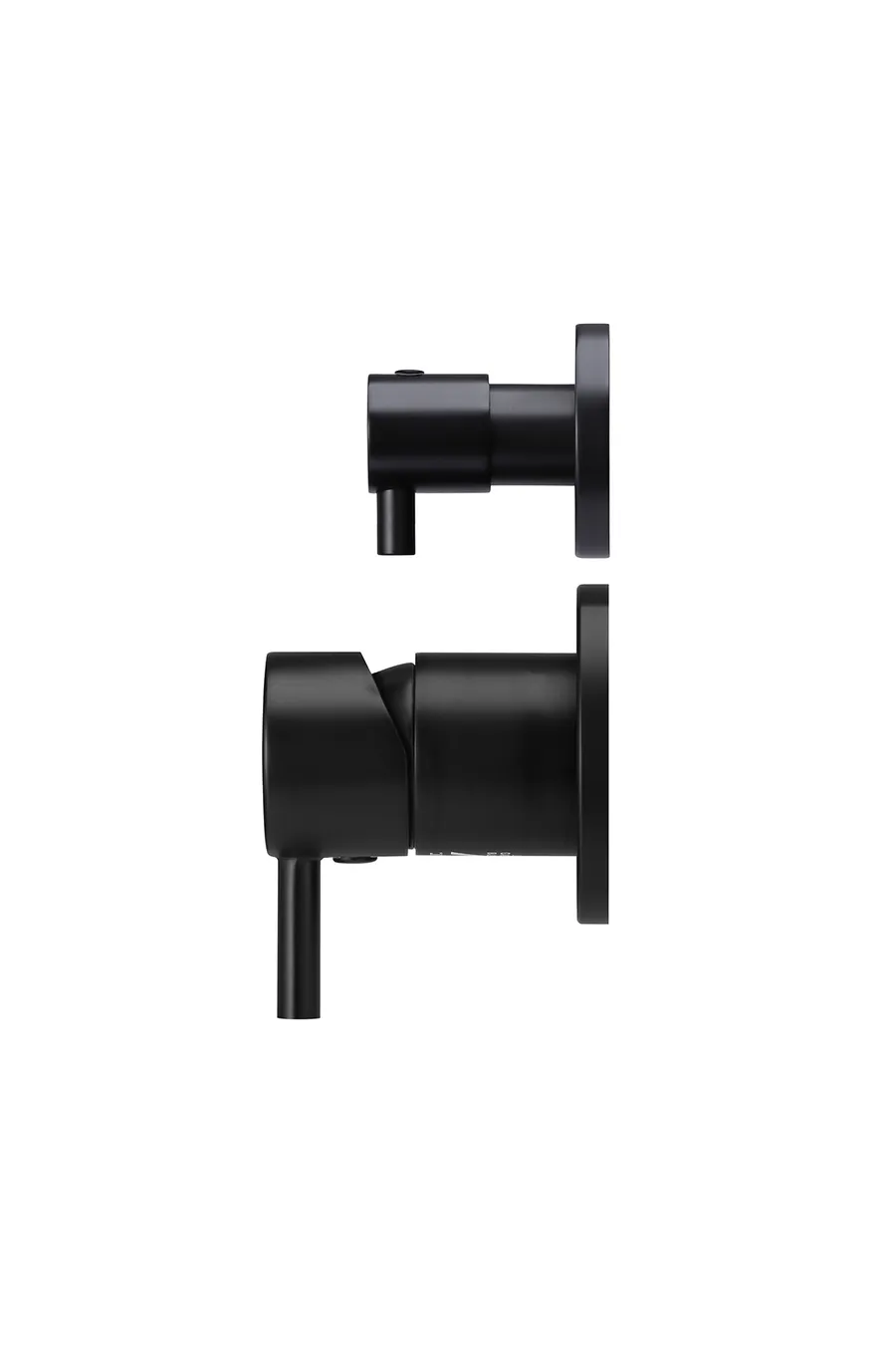 Meir | Matte Black Round Diverter Mixer