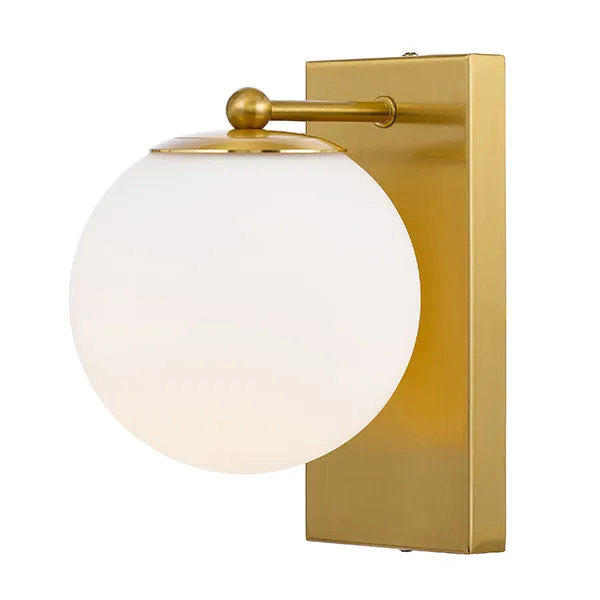 Telbix Marsten E27 Wall Light Antique Gold