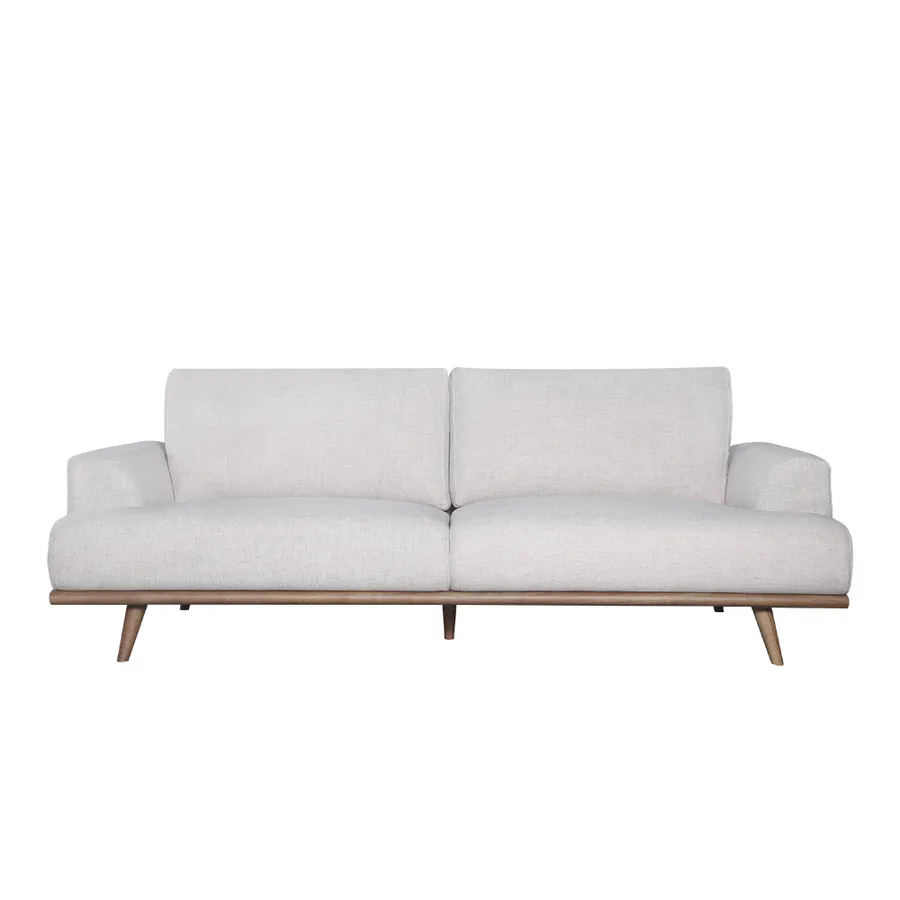 Xander Luna Almond Sofa - 3 Seater