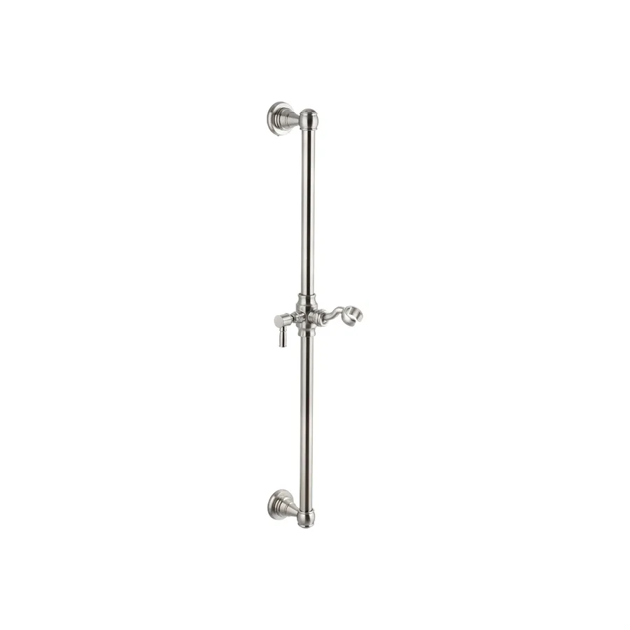 Kingsley Shower Rail - Brushed Nickel
