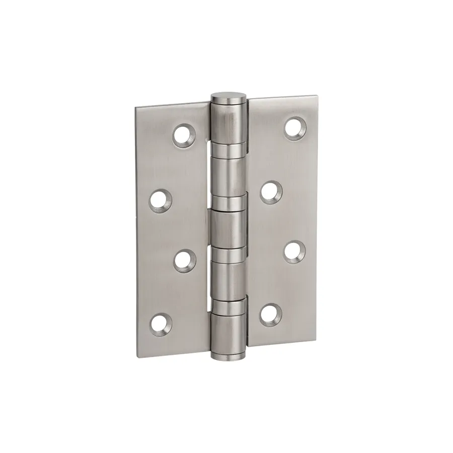Ellis Butt Door Hinge Pair 100mm - Stainless Steel