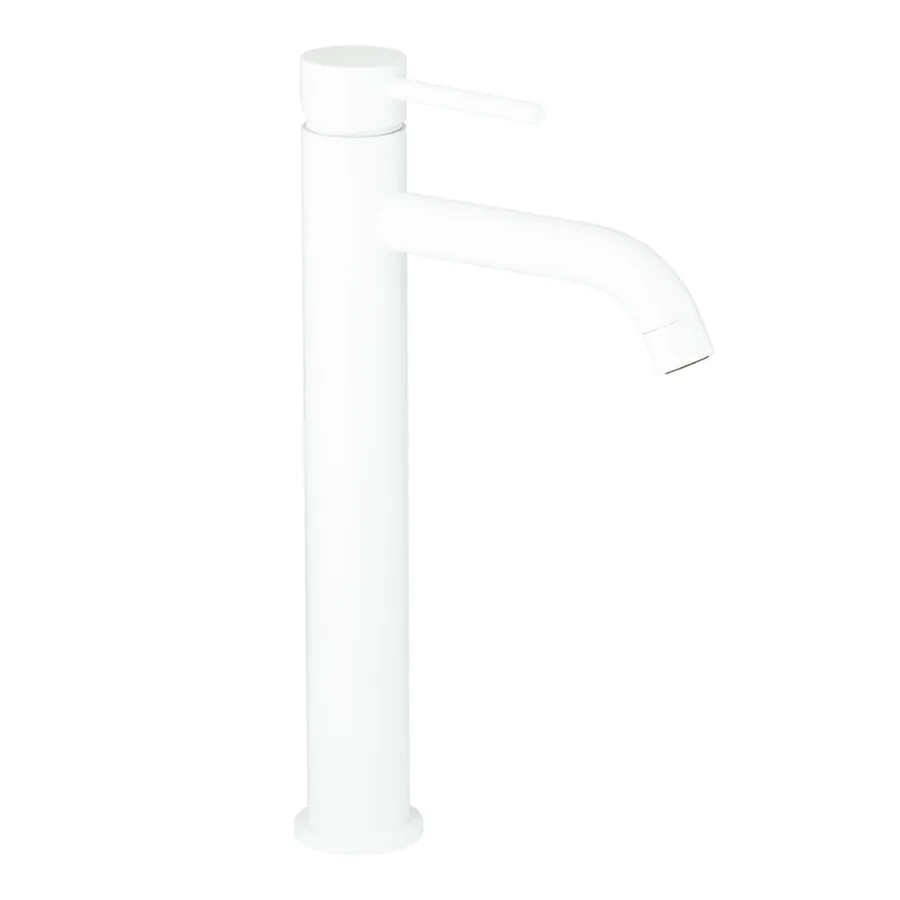 Elysian Extended Basin Mixer - White