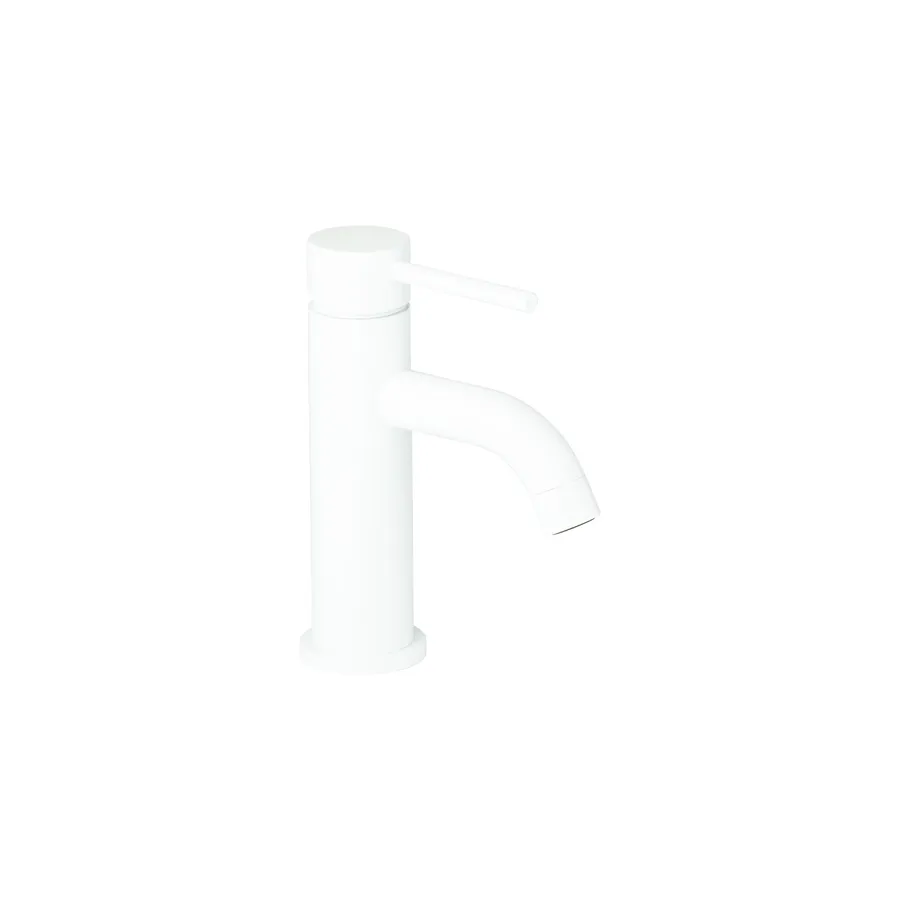 Elysian Basin Mixer - White