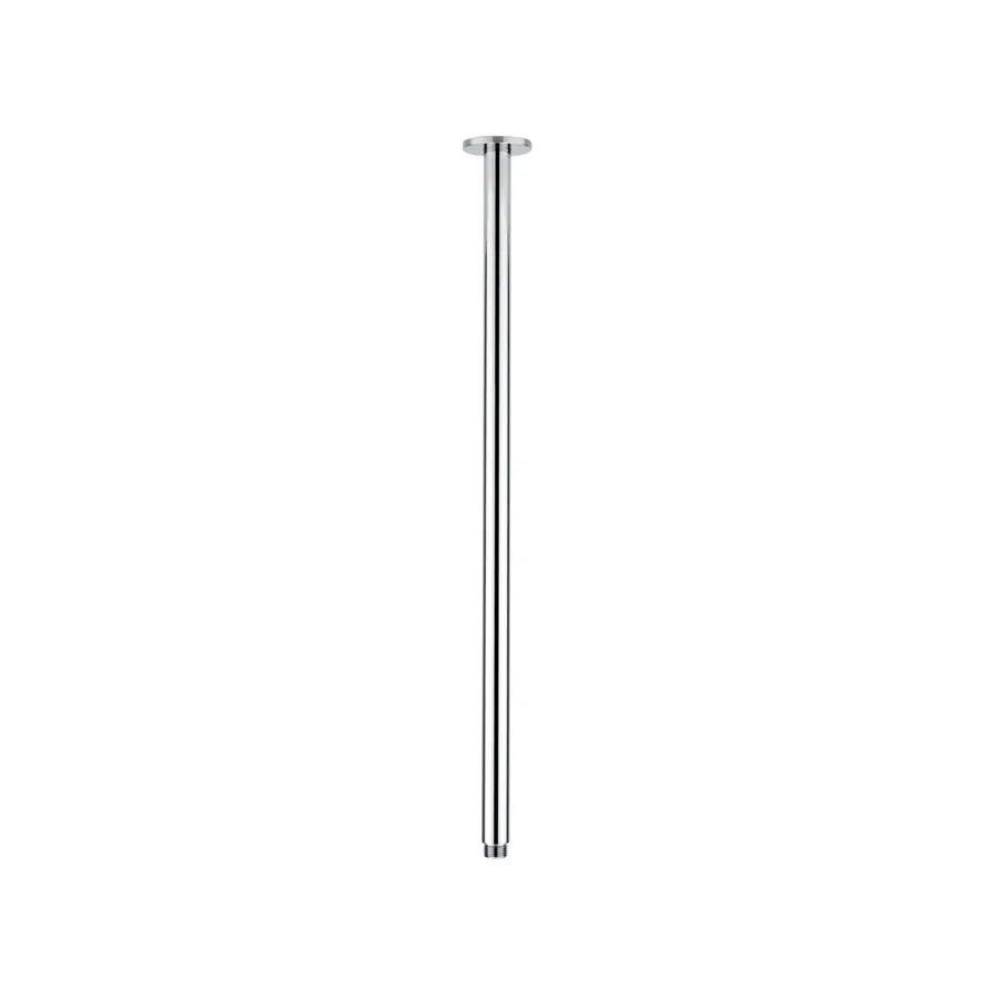 Shower Dropper Extended Round 600mm - Chrome