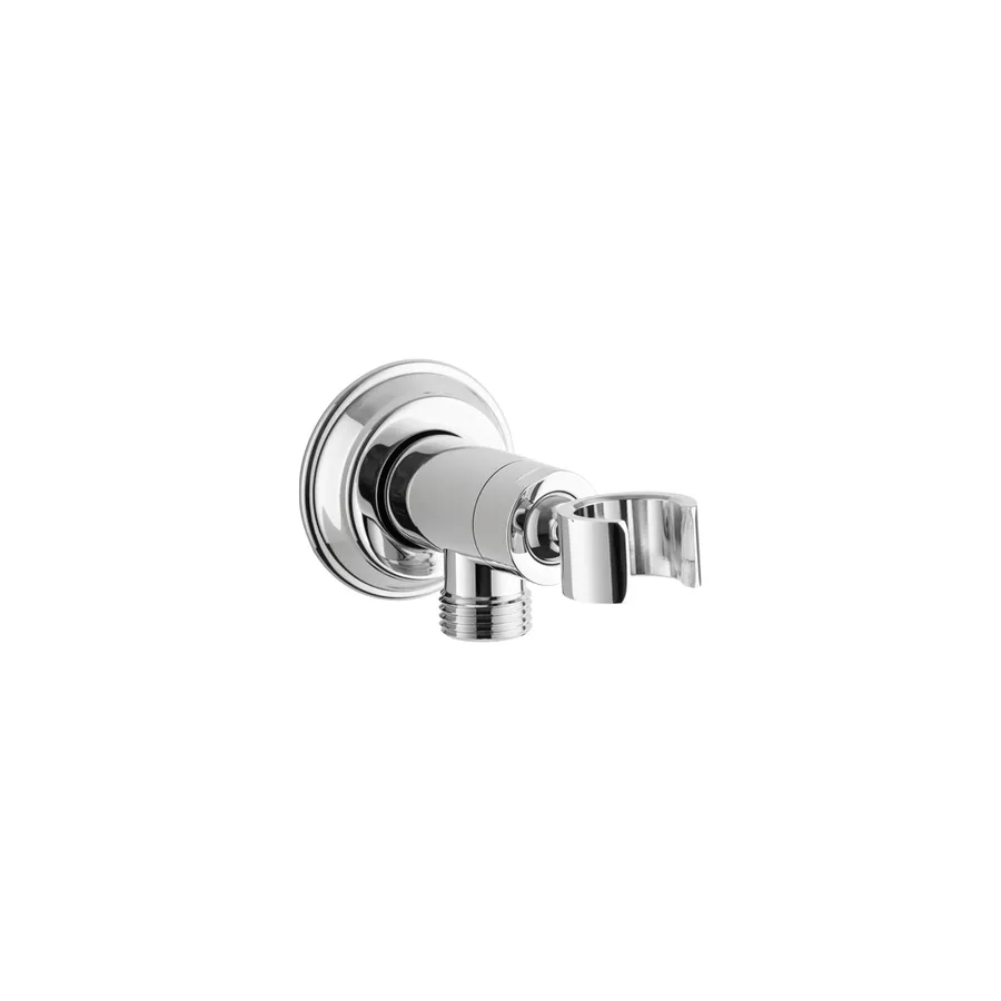 Kingsley Hand Shower Holder & BP - Chrome
