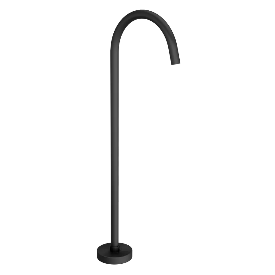 Floor Mounted Bath Filler - Matte Black