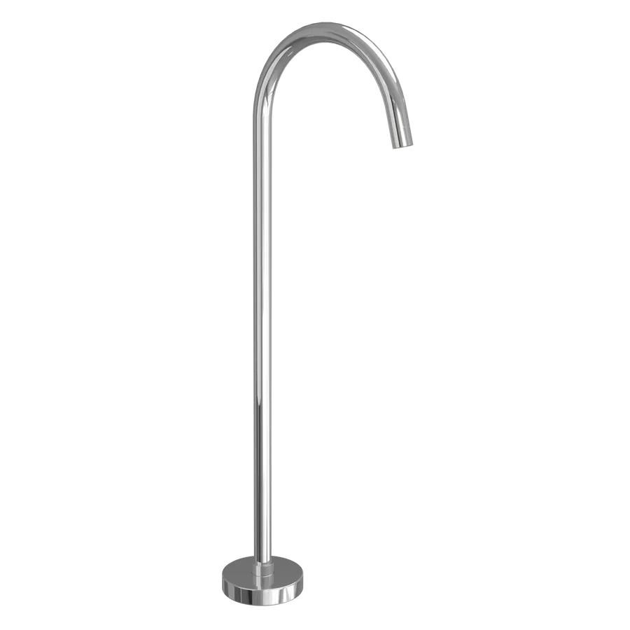 Floor Mounted Bath Filler - Chrome