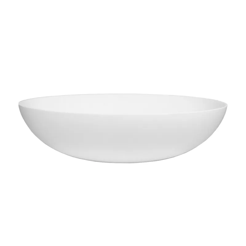 Labello Thin Edge Basin Sink - Matte White