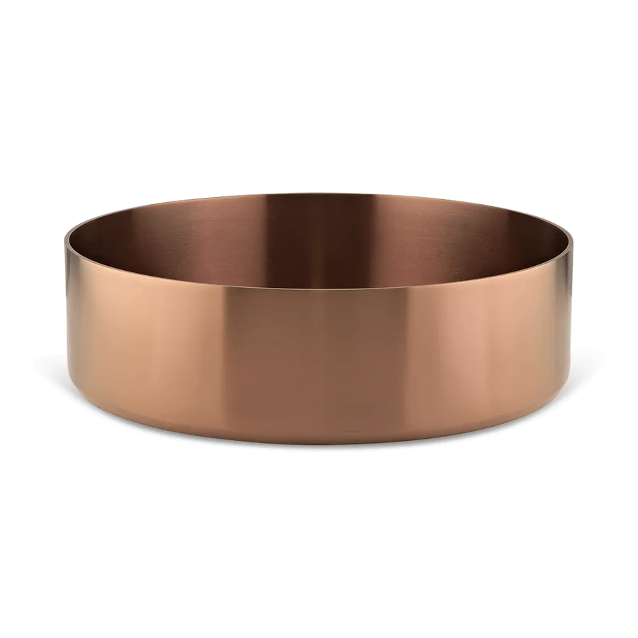 Harlow Round Basin Sink - Brushed Copper