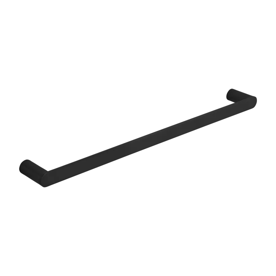 Milani Single Towel Rail 600mm - Matte Black