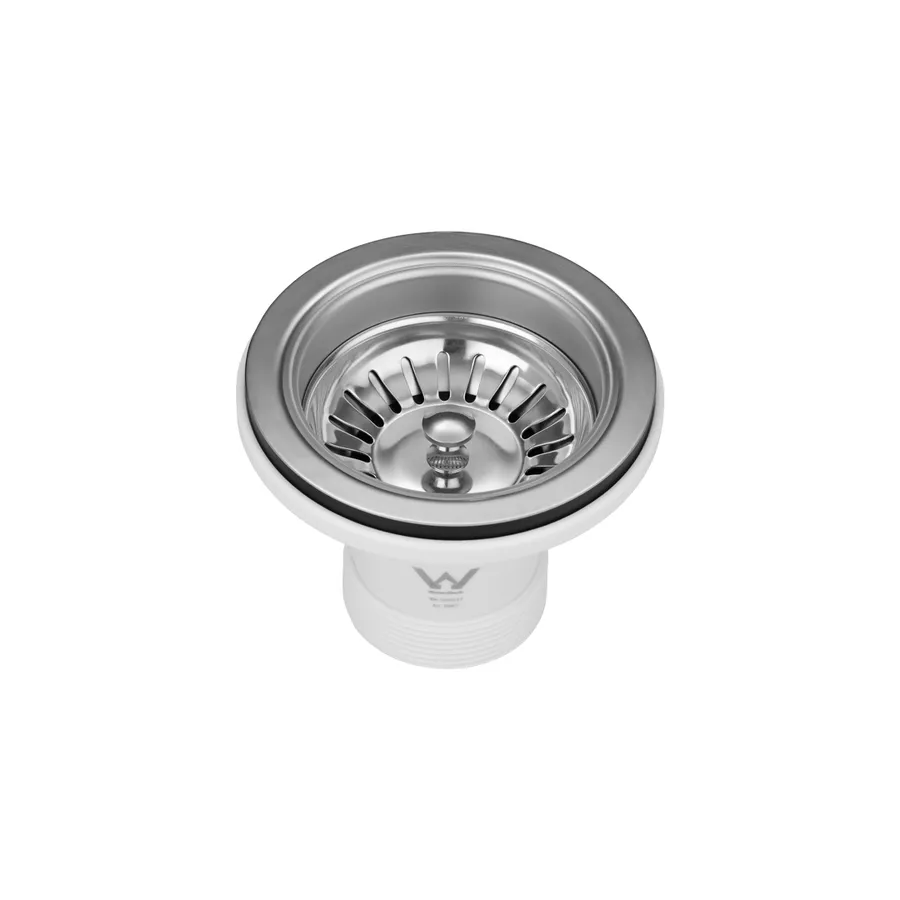 Sink Basket Waste - Stainless Steel