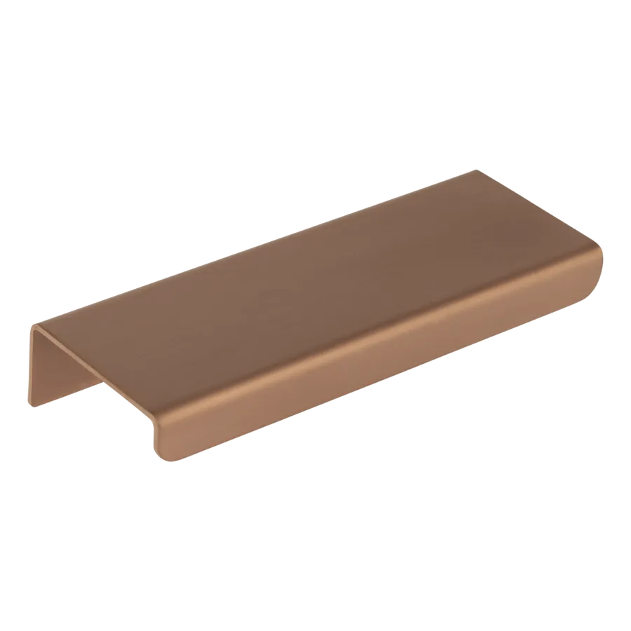 Rappana Cabinetry Pull Extended 100mm - Brushed Copper